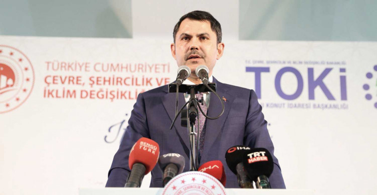 Bakan Kurum: TOKİ dünya rekoru kırmıştır