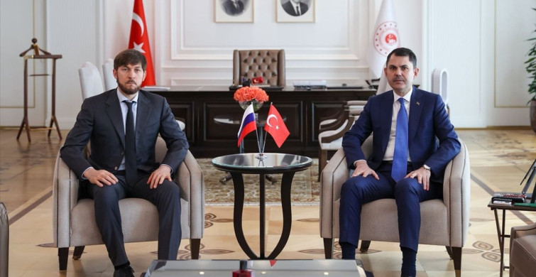 Bakan Kurum ve Rus Temsilci Edelgeriyev ile İklim Görüşmesi