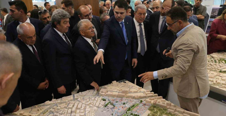 Bakan Kurum ve Yumaklı, Kayseri’nin vizyon projelerini inceledi