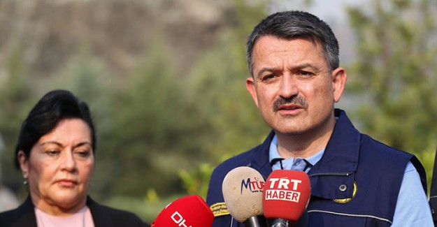 Bakan Pakdemirli'den Muğla'daki Yangına İlişkin Açıklama