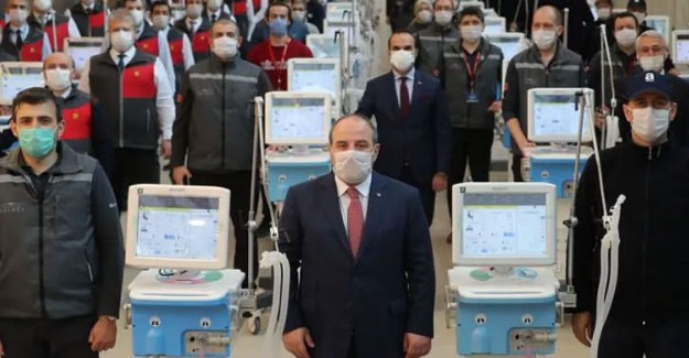Bakan Varank Yerli Solunum Cihazı Teslimatında Konuştu: İnşallah Mayıs Sonuna Kadar Beş Bin Cihaz 