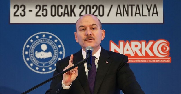 Bakan Soylu: 'Orta Doğu'daki İktidarsızlık Uyuşturucu Ticaretini Tetikliyor'
