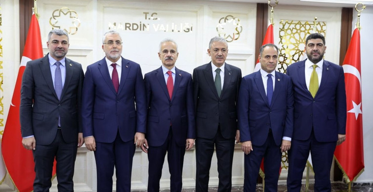 Bakanlar Mardin'de İl Koordinasyon Toplantısı'na Katıldı