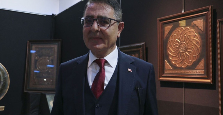 Bakır Rölyef ve Hat Sanatı Sergisi Açıldı