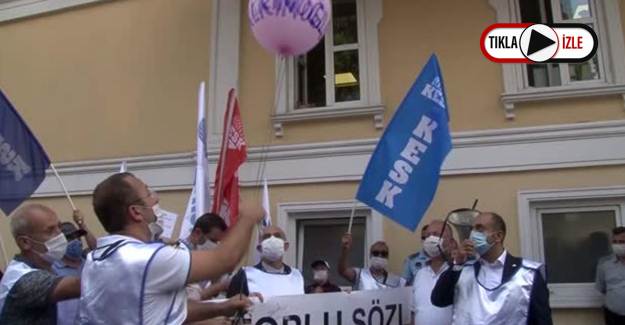 Bakırköy Belediye Başkanı Kerimoğlu'na İşçilerden Protesto!