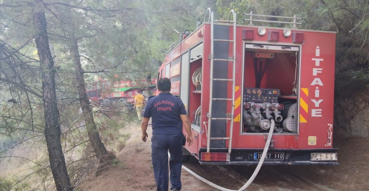 Balıkesir İvrindi'deki Orman Yangını Kontrol Altına Alındı