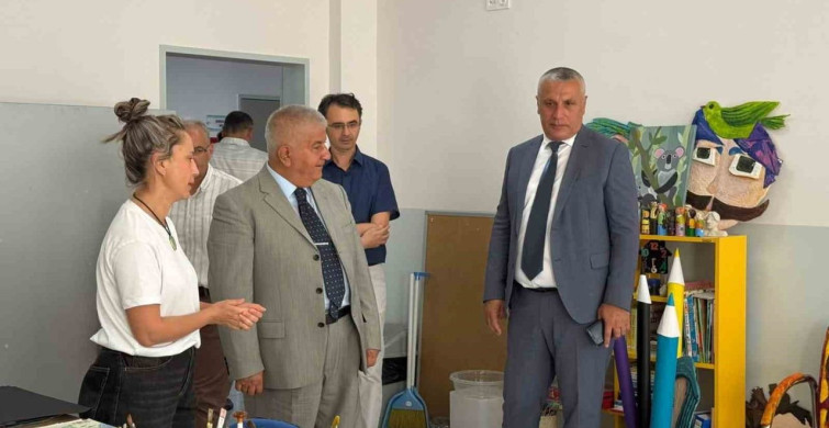 Balıkesir Milli Eğitim Müdürü Kal, Burhaniye Okullarını Ziyaret Etti