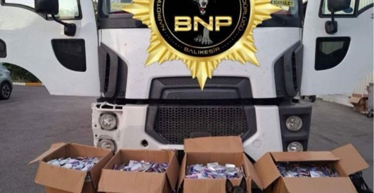 Balıkesir polisinden tarihi narkotik operasyonu
