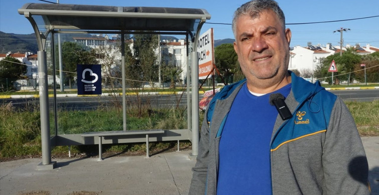 Balıkesir'de Babadan Örnek Proje: Durak Yenilendi