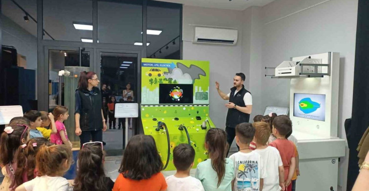 Balıkesir'de Çocuklara Bilim ve Çevre Eğitimi