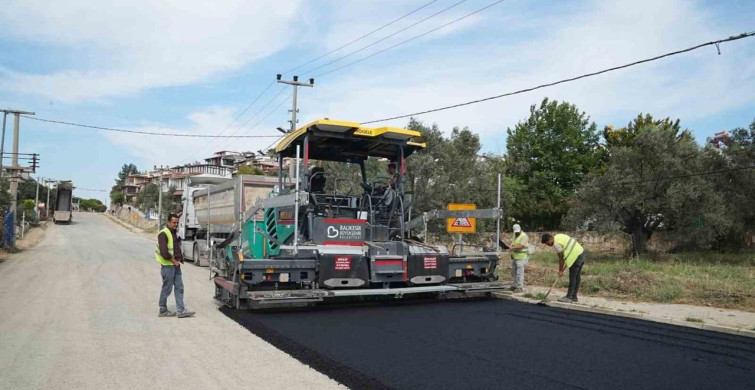 Balıkesir'de Yol Onarımları Hızla Devam Ediyor
