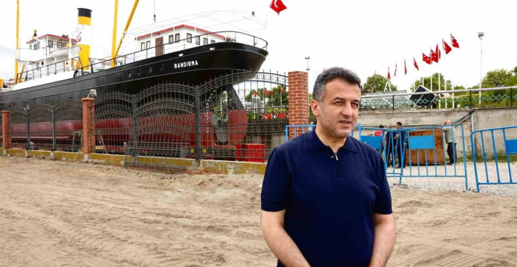 Bandırma Vapuru Müzesi yarın karadan taşınıyor