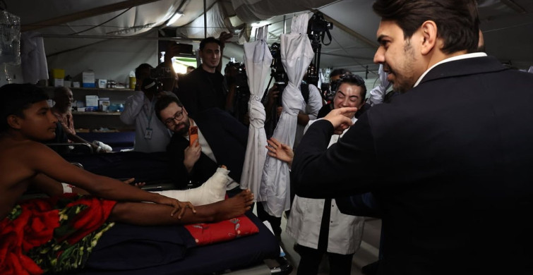 Bangladeş'te İnsani Yardım Hastanesi Ziyareti