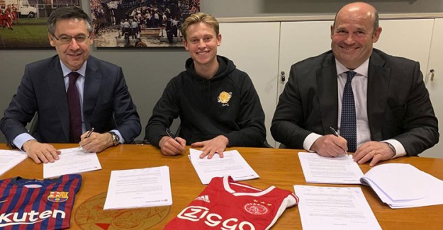 Barcelona, Ajax’tan Frenkie de Jong’u Kadrosuna Kattı!