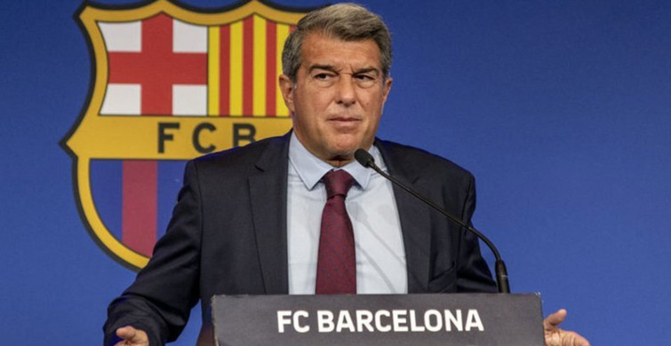 Barcelona Başkanı Joan Laporta, Galatasaray maçı öncesi kulüp televizyonuna açıklamalarda buludu