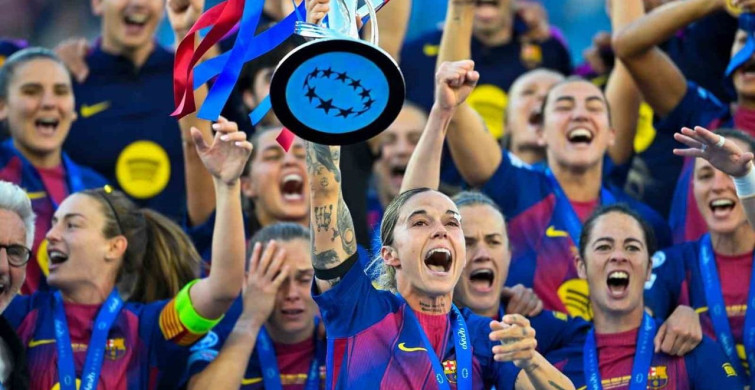 Barcelona Kadınlar Şampiyonlar Ligi'ni Kazandı
