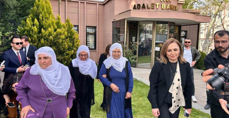 Barış Anneleri Heyeti, Adalet Bakanlığına Öcalan ile Görüşme Talebinde Bulundu