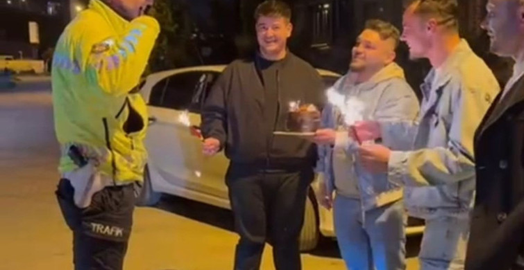 Bartın'da Gençlerden Polis Haftası Kutlaması