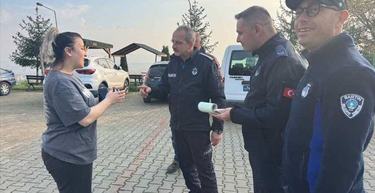 Bartın'da Temizlik İşçisi Örnek Davranış Sergiledi