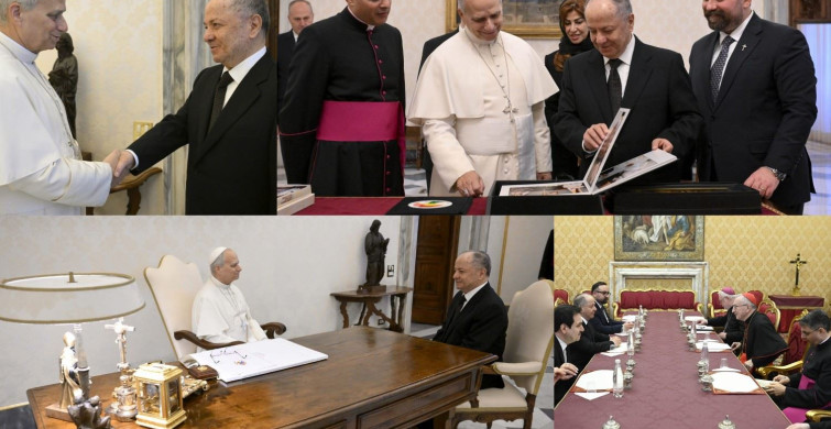 Barzani, Papa’nın kapısını çaldı: Kürtler için destek talebi