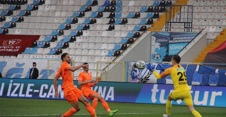 Başakşehir Erzurumspor'u Yenmeyi Başardı