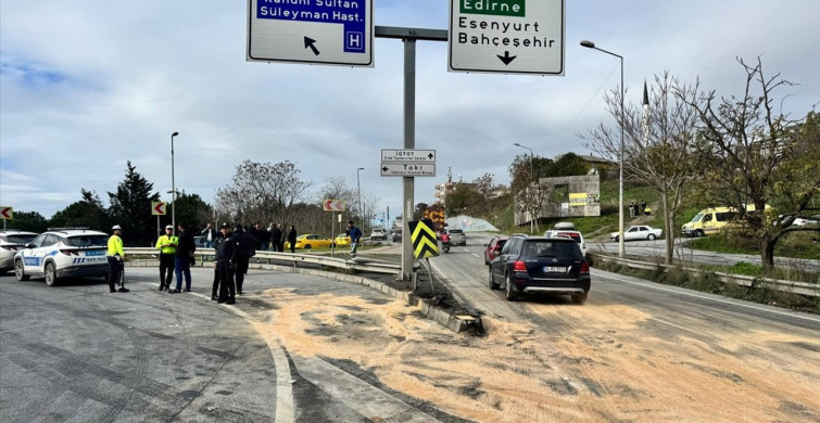 Başakşehir'de Minibüs Kazası: 12 Yaralı