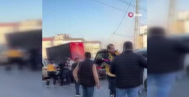 Başakşehir'de Trafik Kazası Sonrası Kavga Çıktı