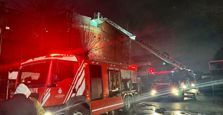 Başakşehir'de Yangın: Altın Geri Dönüşüm Atölyesindeki Olay Kontrol Altına Alındı