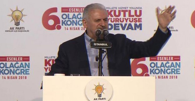 Başbakan Binali Yıldırım Esenler 6. Olağan İlçe Kongresinde Konuştu