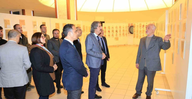 Basın Mirası Sergisi Bursa Uludağ Üniversitesi'nde Açıldı