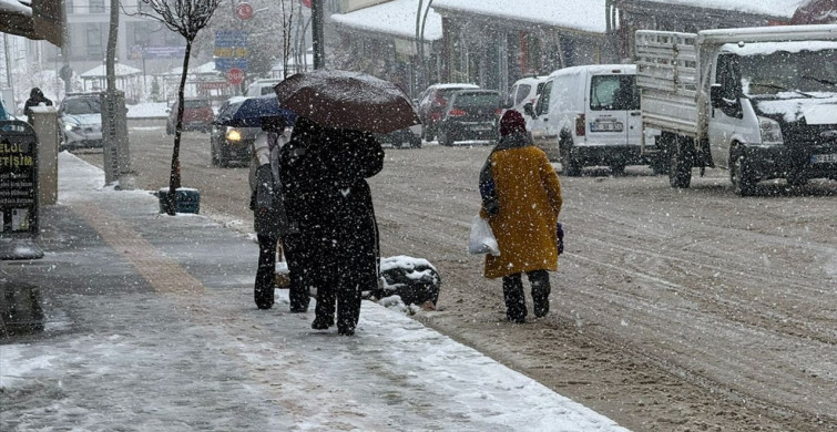 Başkale'de Kar Yağışı Hayatı Olumsuz Etkiledi