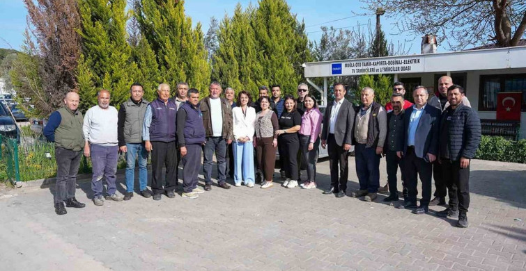 Başkan Aras, Sanayi Esnafıyla Görüştü