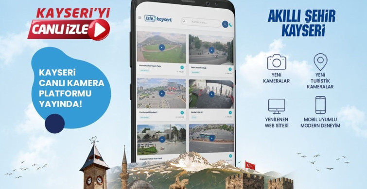 Başkan Büyükkılıç’tan dijital kayseri vizyonunda yeni adım: izle.kayseri.bel.tr