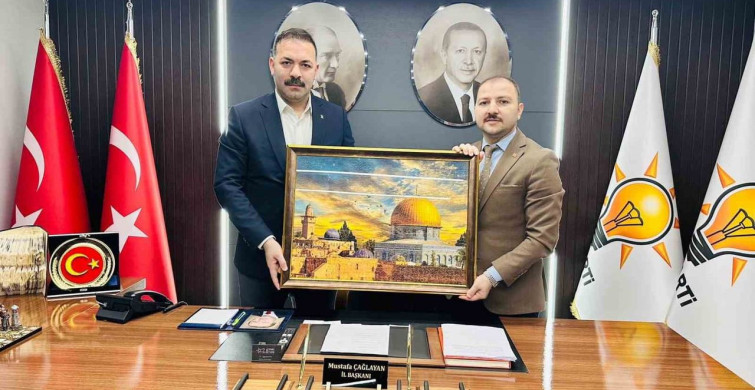 Başkan Çağlayan'a Anlamlı Ziyaret