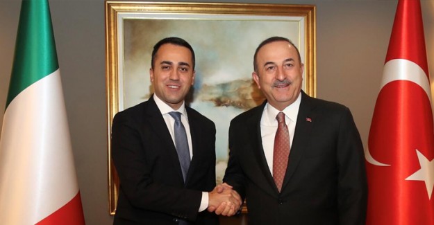Başkan Çavuşoğlu, İtalyan Mevkidaşı İle Görüştü