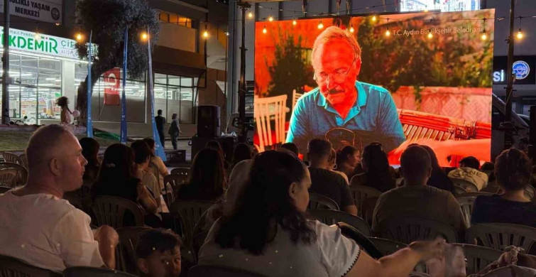 Başkan Çerçioğlu, yenipazarlıları açık hava sineması ile buluşturdu