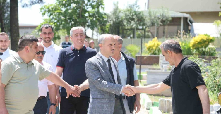 Başkan Çiftçi, Kurban Bayramı Arifesinde Kabristanları Ziyaret Etti