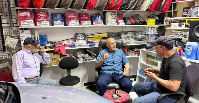 Başkan Demirtaş sanayi esnafıyla bir araya geldi