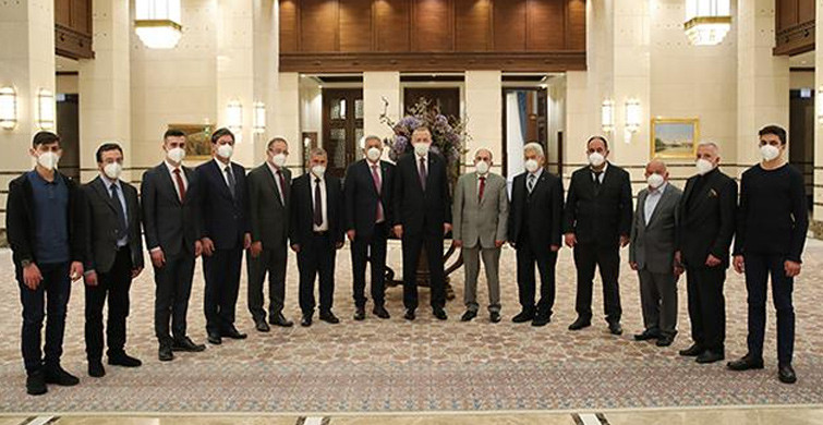 Başkan Erdoğan Ankara'da Esnafları Kabul Etti