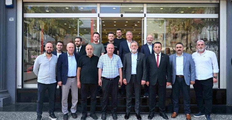 Başkan İbrahim Burkay, BEKSİAD üyeleriyle bir araya geldi