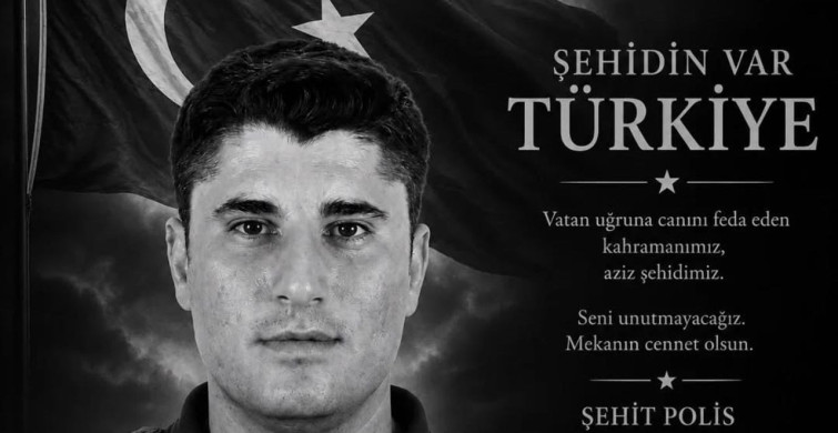 Başkan Kaya’dan şehit polis memuru tayfun baş için başsağlığı mesajı