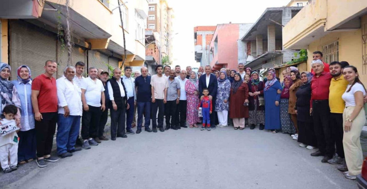 Başkan Kurnaz Kıran Mahallesi'ni Ziyaret Etti