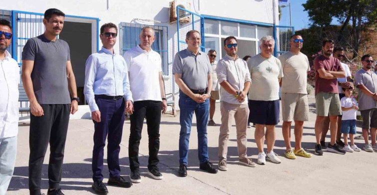Başkan Mesut Ergin, bölge yelken yarışları’nda sporcuların heyecanına ortak oldu