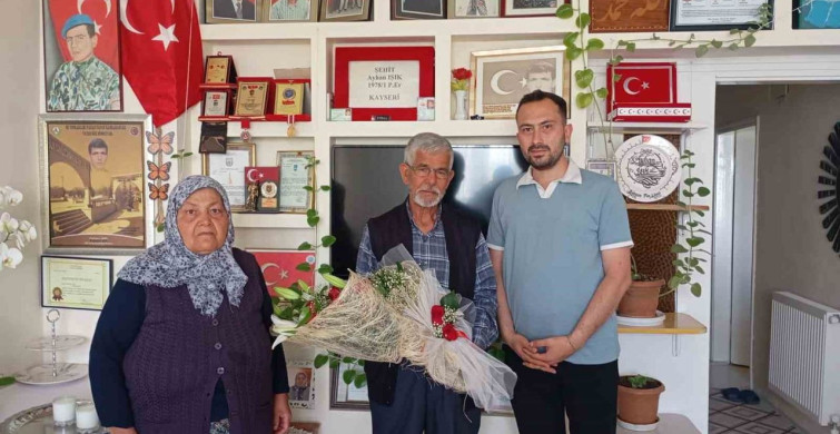 Başkan Metin: 'Şehit babalarımız milletimizin en kıymetli emanetleridir'