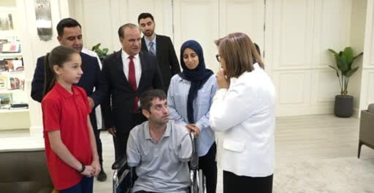 Başkan Şahin, umut olduğu Burhan Doğruyol ile bir araya geldi