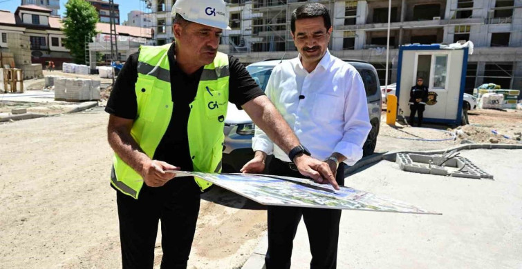 Başkan Taşkın rezerv alanında incelemede bulundu