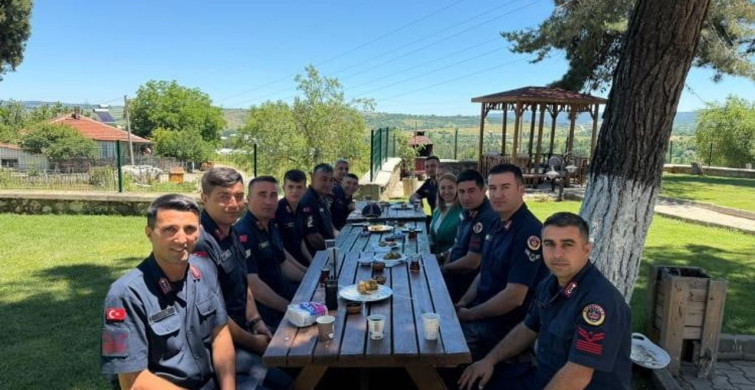 Başkan Tekin'den jandarmaya anlamlı ziyaret