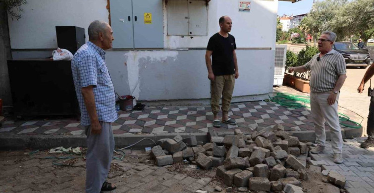 Başkan Tetik 41 noktadaki yol çalışmalarını yerinde inceledi