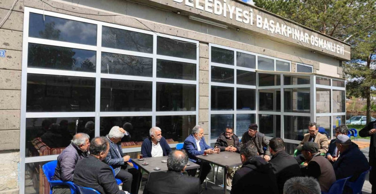 Başkan Yalçın'dan Başakpınar'a Hizmet Turu