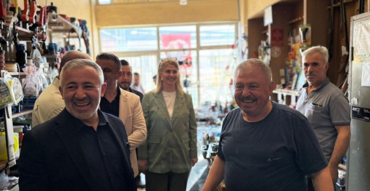 Başkan Yıldırım’dan Esnaf Ziyareti